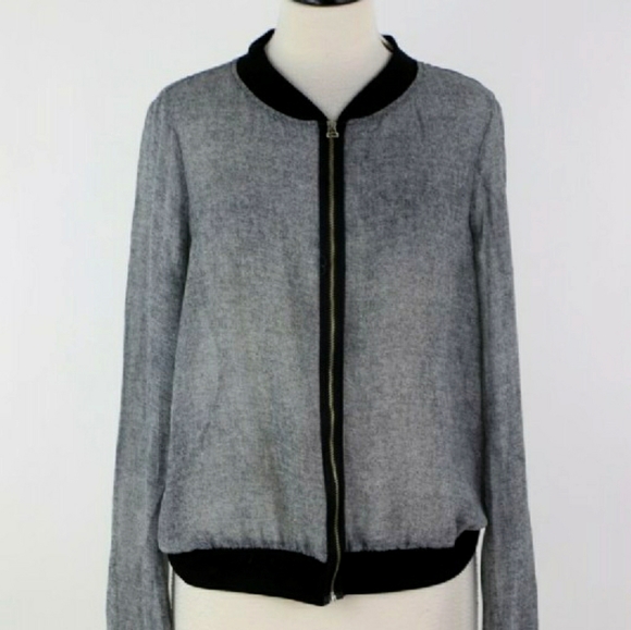 Studio Y Sheer Zippered Jacket - Picture 1 of 3